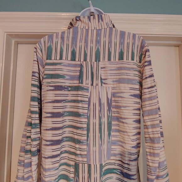 V. DE. Vinster Ethnic Chic Unique Nomad Signature Pattern Earthly Resort L Multi - Picture 6 of 10